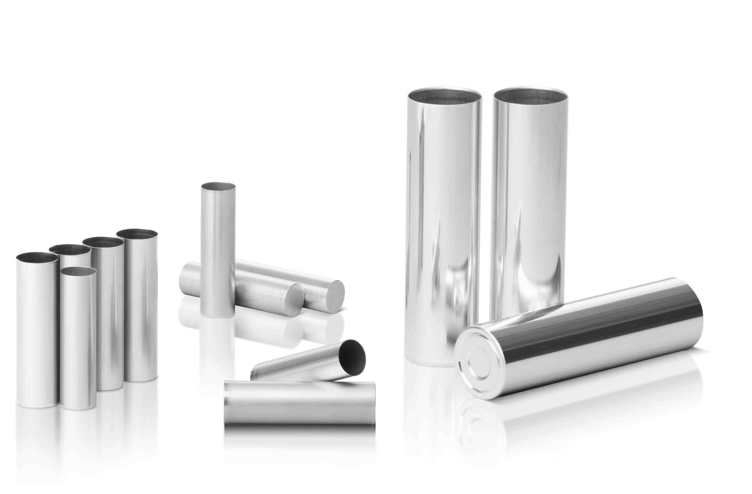 Cylindrical battery cans for the EV market